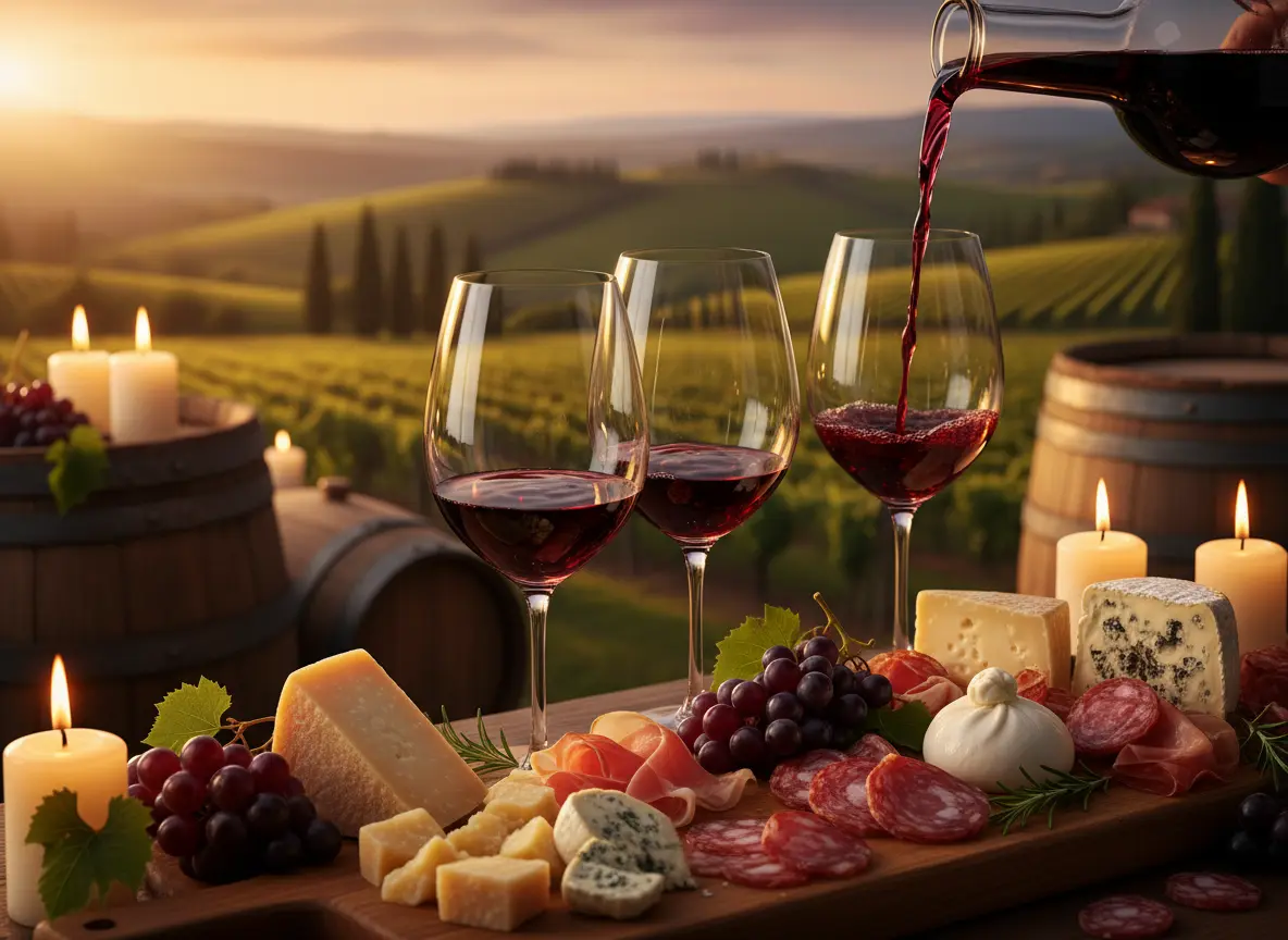 Abbinamenti vino-cibo dal profilo pulito